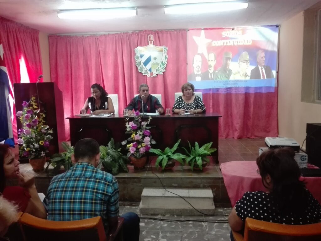 Foto Asamblea Municipal Poder Popular