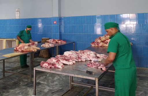 Foto centro de procesos alimentos