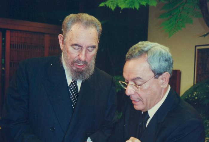 Fidel y Eusebio 1 foto habana radio
