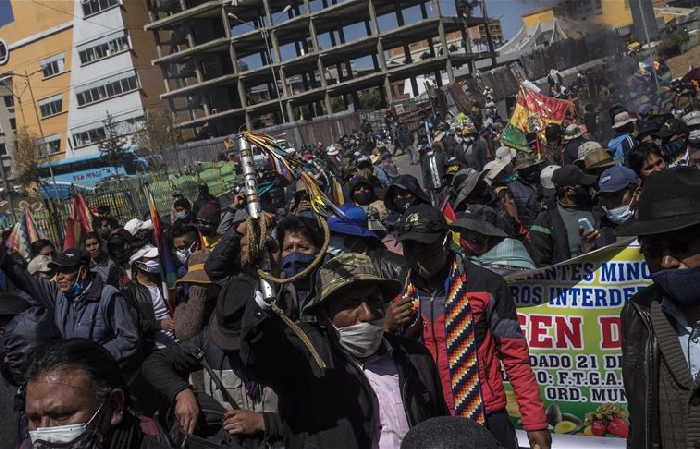 manifestaciones bolivia