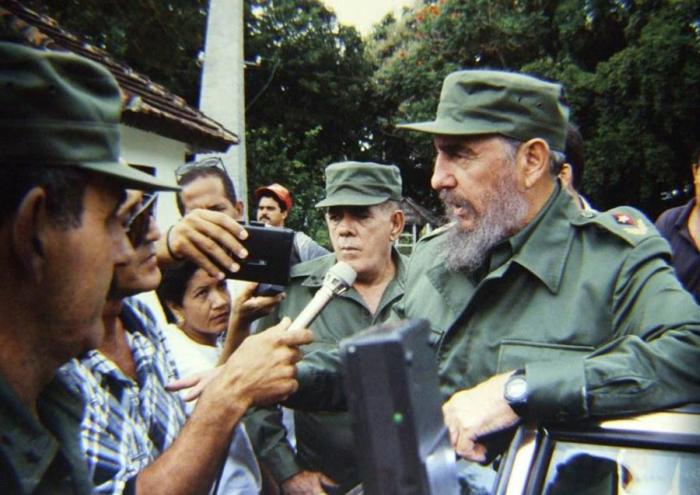 delia con Fidel