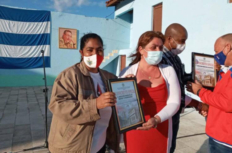 acto por el aniver 62 de la liberacion de trinidad foto belkis niebla