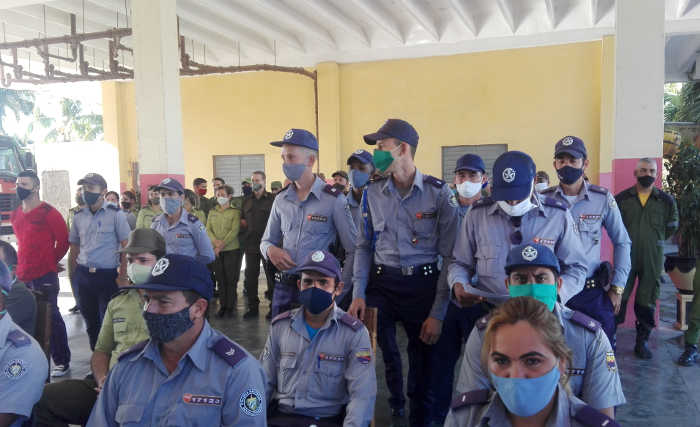 Celebran en Cabaiguán 62 años de la creación de la Policía Nacional Revolucionaria 1 aniversario pnr